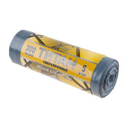 Мешки для мусора, 300 л, 5 шт, "Титан", серо-черные (105х150см/80мкм)  ...РОМАШКА ТТ-ВР-300/5/8/С