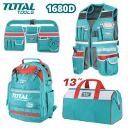 Набор из жилета и сумок для хранения инструментов   (4 предмета)...TOTAL TOS230908