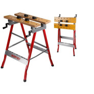 Верстак складной WB 1560 в кор.МДФ, 605x640x800 мм, регулировка столешницы (нагрузка до 150 кг, масс...WORTEX 1334737