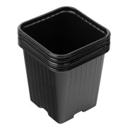 Горшочек для рассады, 90х90х95 мм, полистирол, 5 шт.  64340