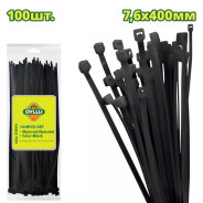 Хомут-стяжка кабельный 400х7,6мм   (100 шт)DYLLU DTTEB540076