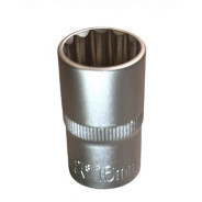 Головка торцевая 1/2" 12гр. 16 мм, L38 мм, CrV  H-D HD-1278