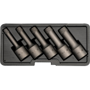 Головки экстракторы для шпилек 1/2" 8-16mm (5пр.) HRC 49-52  YATO YT-0624