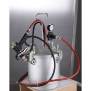 Красконагнетательный бак 10л. с краскопультом 1.8mm и шлангом  ...H-D PT-2