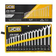 Ключи комбинированные, набор 16пр. (6-19, 22, 24мм)  JCB JCB-5161P
