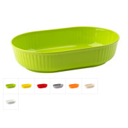 Салатник овальный 1.3 л (цвета в ассортименте)  DRINA 10305