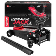 Домкрат подкатной гидравлический 3т (h min 135мм, h max 460мм) PATRON ...Patron P-T830025