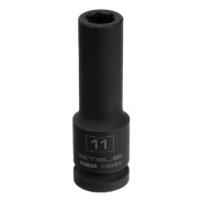 Головка ударная удлиненная шестигранная, 11 mm, 1/2", CrMo  ...Stels 13935