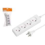 Удлинитель 3м (4 роз., 2.2кВт, б/з, ПВС 2х0.75)  ЮПИТЕР JP8101-25