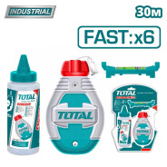 Шнур разметочный 30 м  TOTAL THT666301