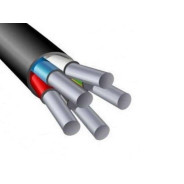 Кабель АВВГ 5х6 (бухта 100м) Ч Поиск-1 (черный, ГОСТ 16442-80)  ПОИСК-1 1210450107757