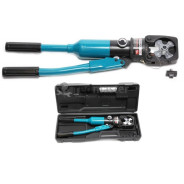 Инструмент гидравлический обжимной для кабелей 12т(ход штока-18мм, сечение 14-150мм2, адаптеры-14,22...Forsage F-Y150