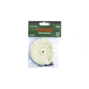 Диск полировальный хлопковый на дрель 75х10mm (хвостовик 6mm), в блистере  ...Rock FORCE RF-PSP75Q