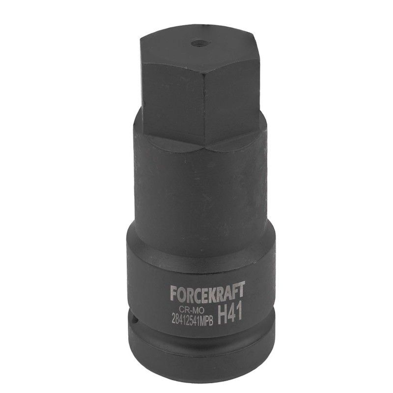 Головка-бита 6-гранная ударная 1/2", 41мм FORCEKRAFT FK-28412541MPB