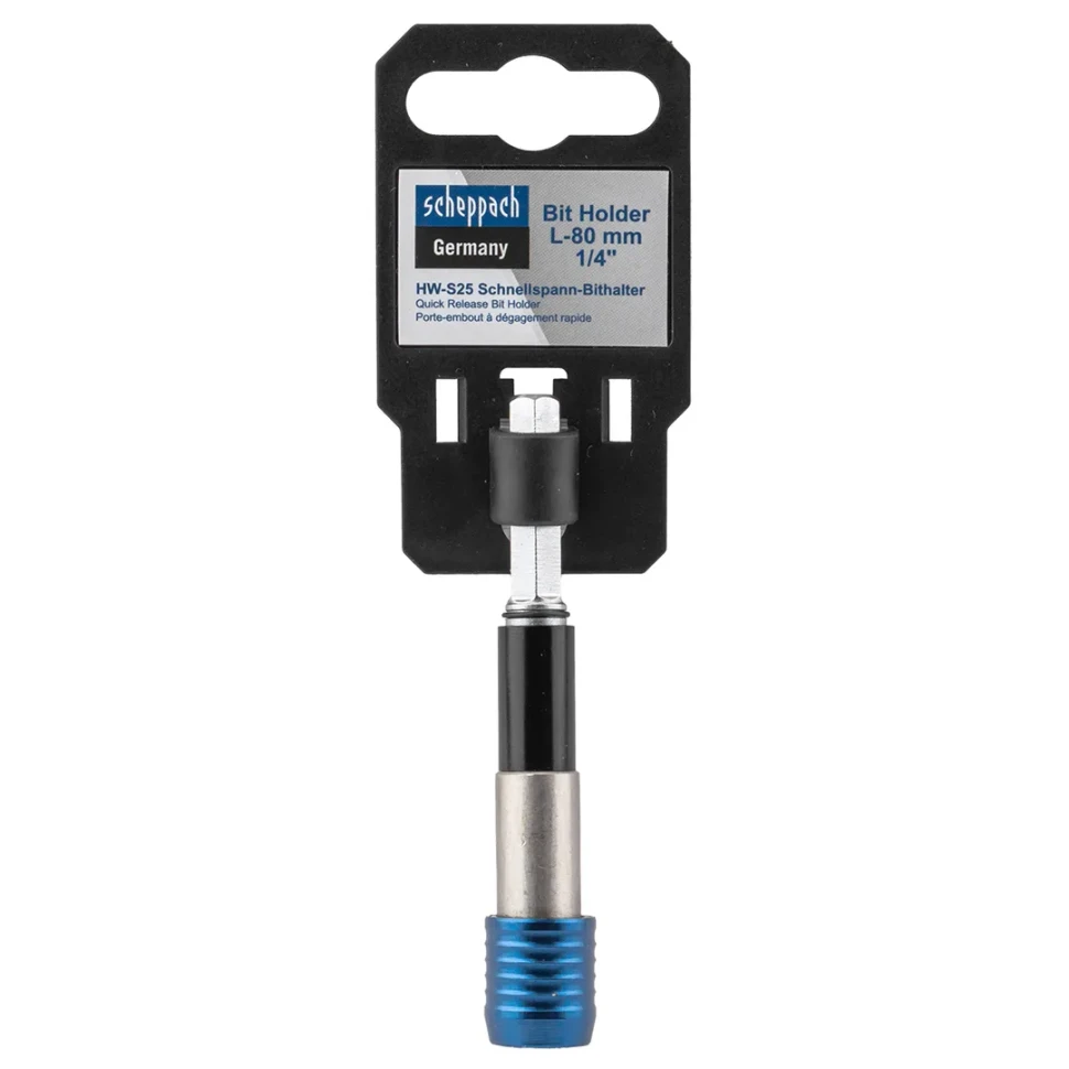 Битодержатель 1/4"х80мм  Scheppach Sch-HW-S25