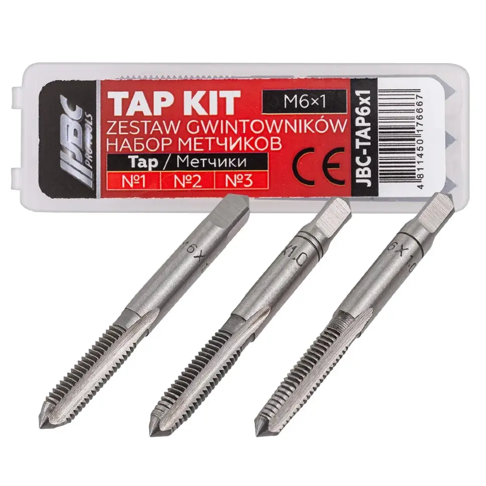 Метчик M6x1 (3шт)  JBC JBC-TAP6x1