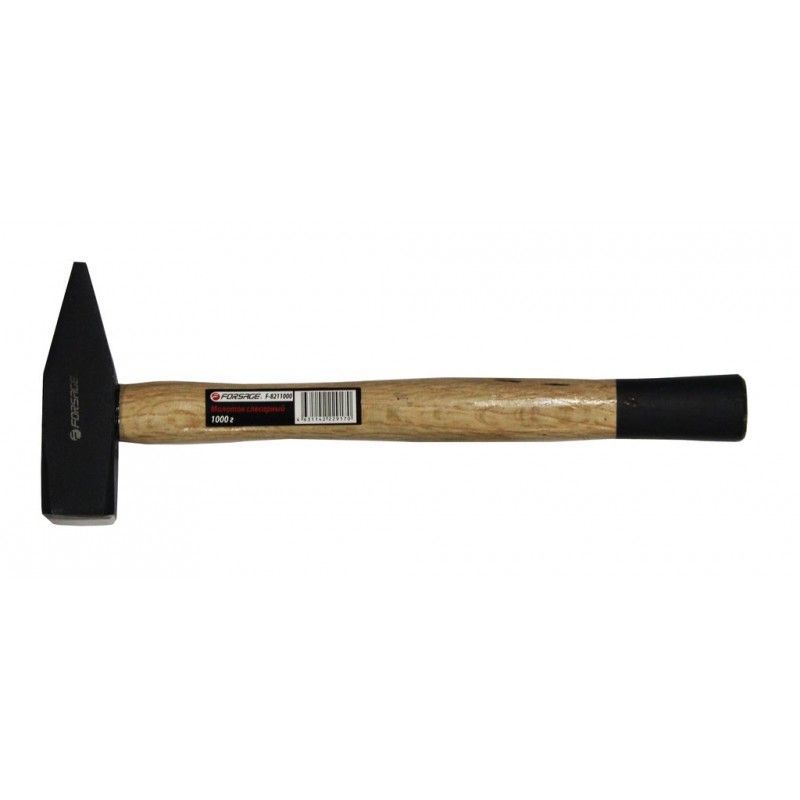 Молоток слесарный с деревянной ручкой (2000г)  Forsage F-8212000