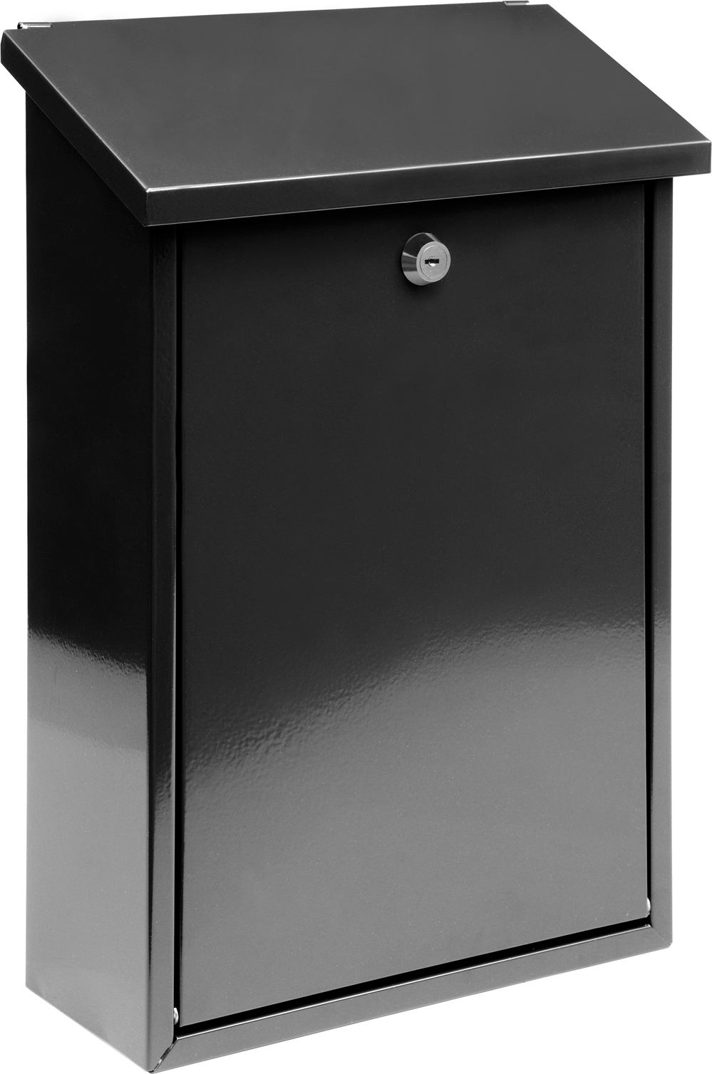 Ящик металлический почтовый 400х250х100mm черный  VOREL 78570
