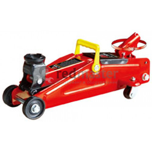 Домкрат подкатной 2т h(130-340мм) с вращ 360гр.рукояткой Torin T82000DR