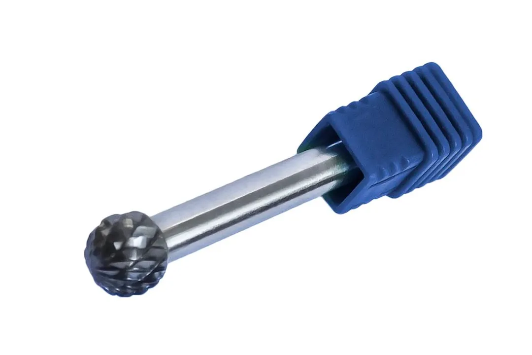 Шарошка сферическая по металлу(? 10mm,? хвостовика 6mm), в пластиковом футляре  ...Forsage F-617D1009