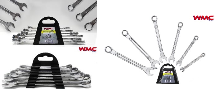 Набор ключей комбинированных 6 пр. (6 - 14 мм.)  WMC TOOLS 5068