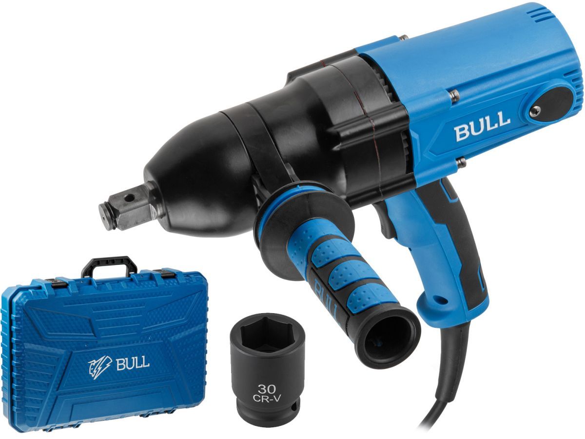 Гайковерт ударный электрический CW 6060 в чем. 600 Вт, 600 Н*м, 3/4" BULL 2337269