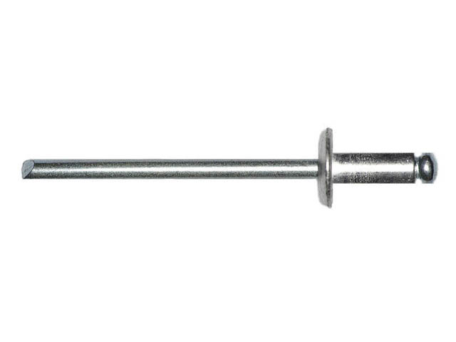 Заклепка вытяжная 6.4х12 мм сталь/сталь, цинк (2500 шт)  STARFIX SM-46590-2500