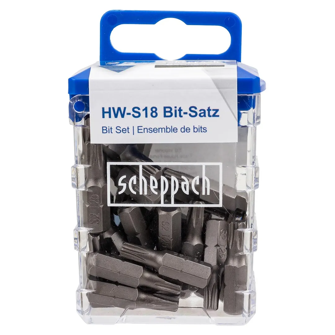 Бита T25 1/4"х25мм (25шт./комп.)  Scheppach Sch-HW-S18