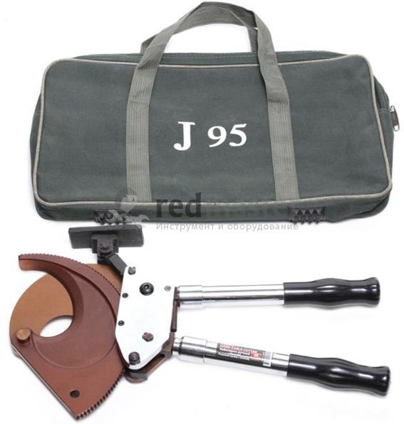 Кабелерез ручной с телескопическими ручками(медь/аллюминий/армированный кабель3х185мм2)в сумке  ...Forsage F-D95J