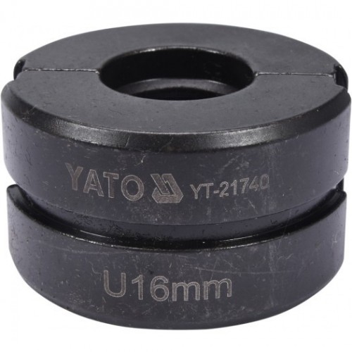 Обжимочная головка тип U 16mm для YT-21735  YATO YT-21740