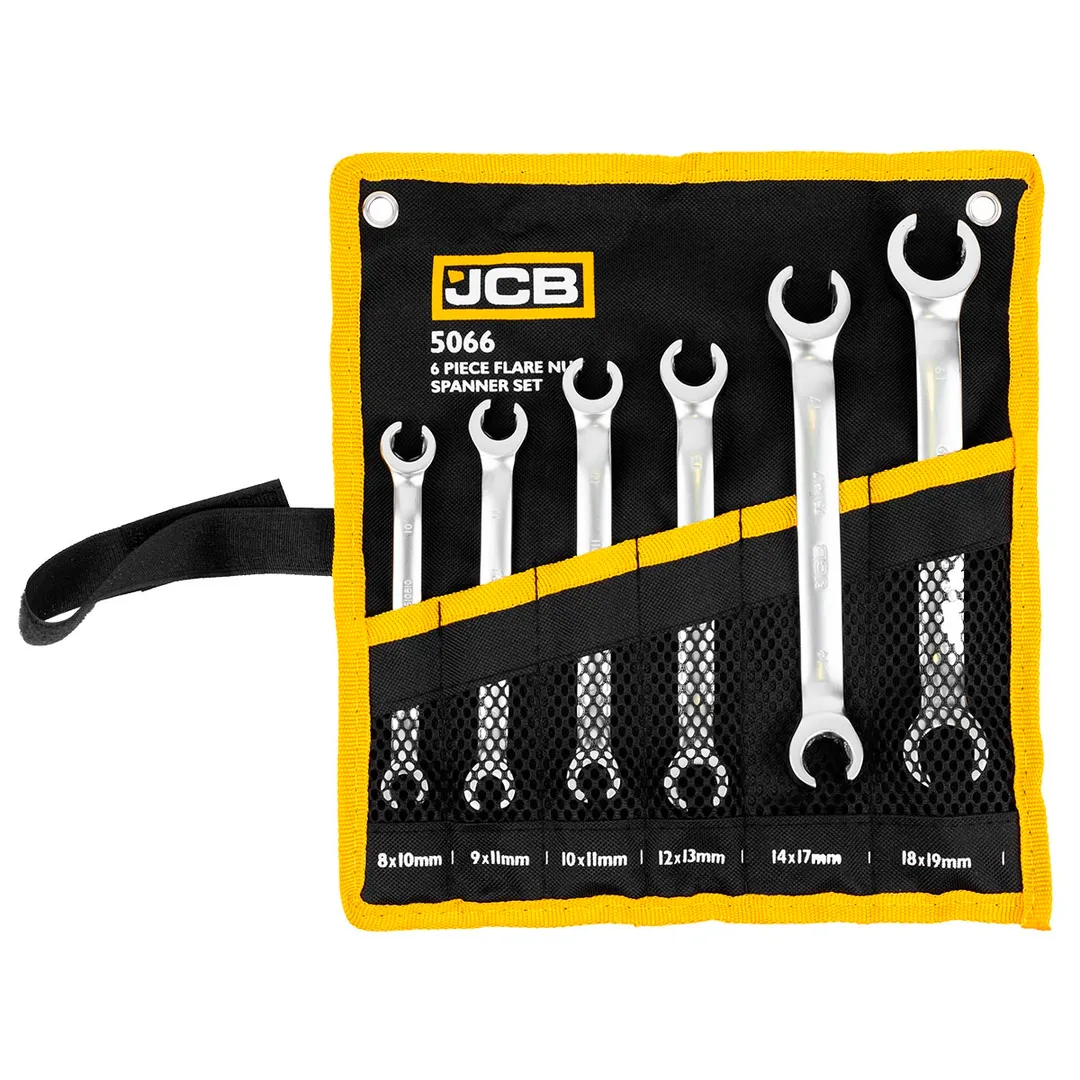 Набор ключей разрезных 6пр.  JCB JCB-5066