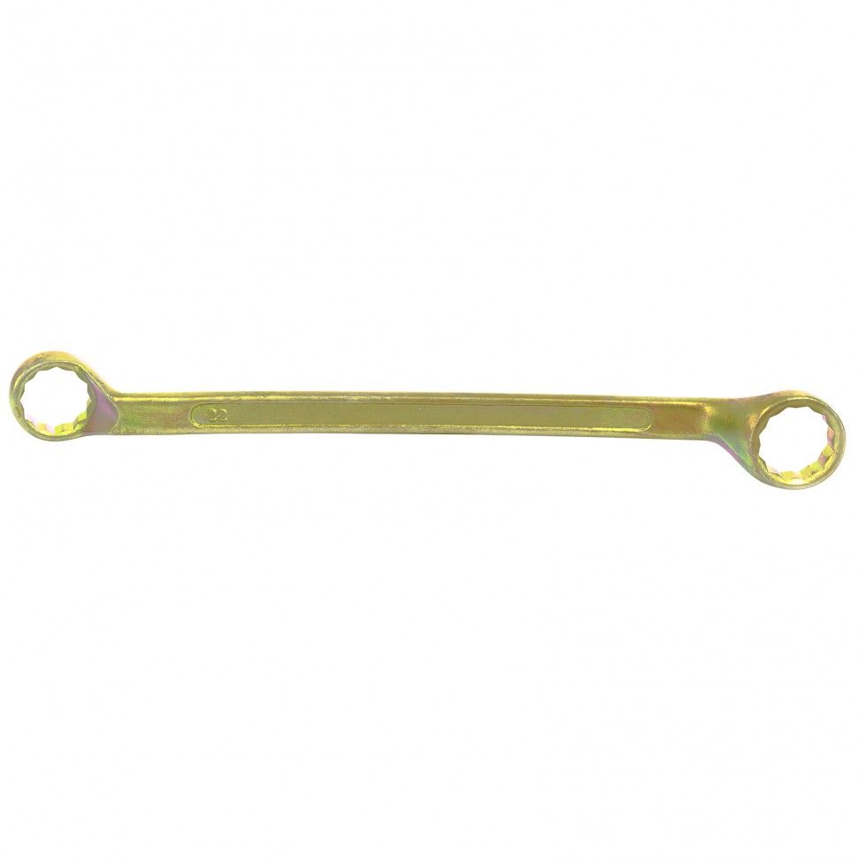 Ключ накидной, 22 х 24 mm, желтый цинк  Сибртех 14632