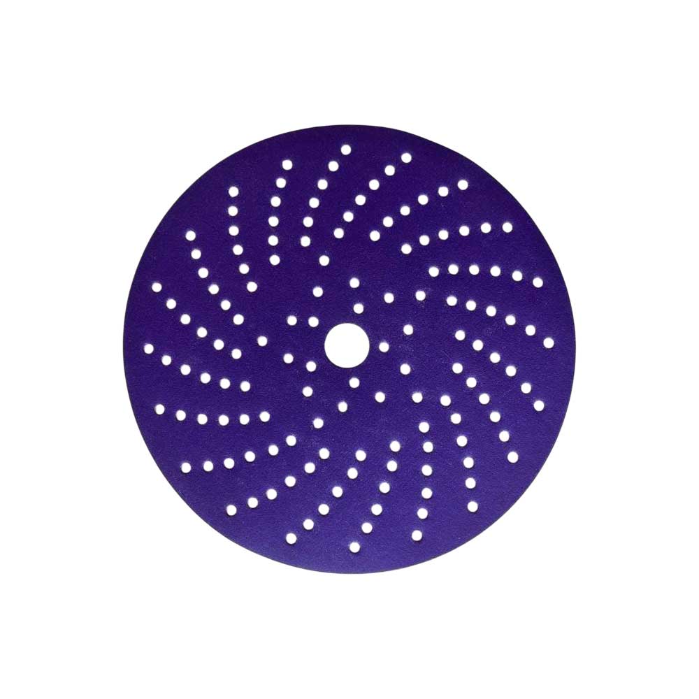 Шлифлист d150 мм мультипылеотвод P240 (керамика на бумаге) Гамматест GTA207F240