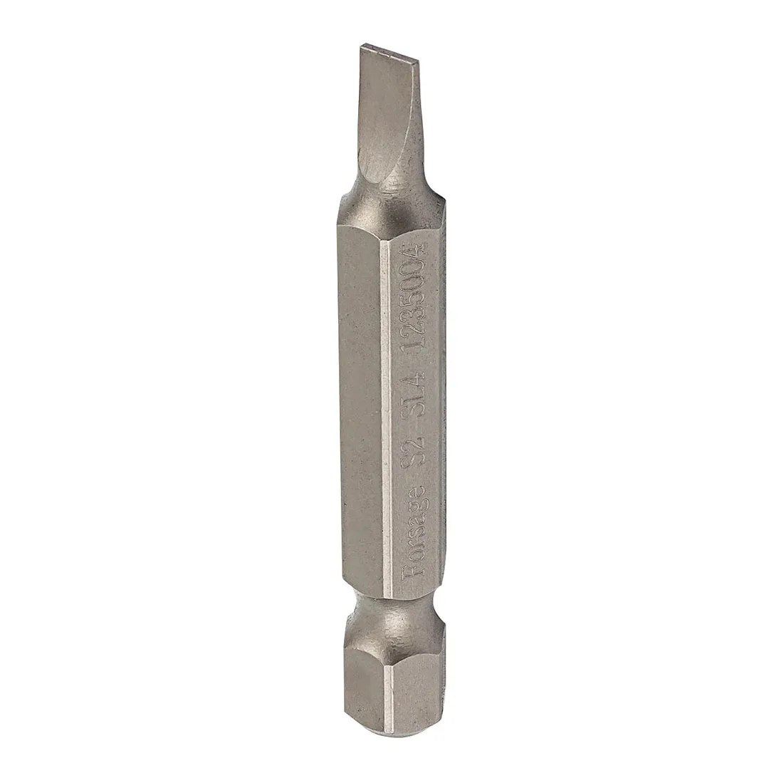 1/4" бита шлицевая 50ммL 0.8x4мм Forsage F-1235004