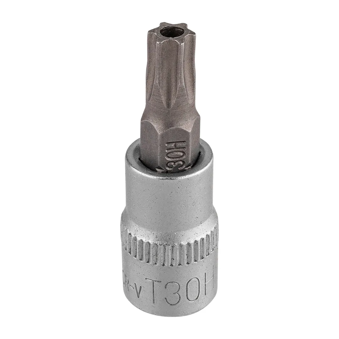 Головка-бита TORX 1/4", T30H c отверстием RockFORCE Rock FORCE RF-3273230