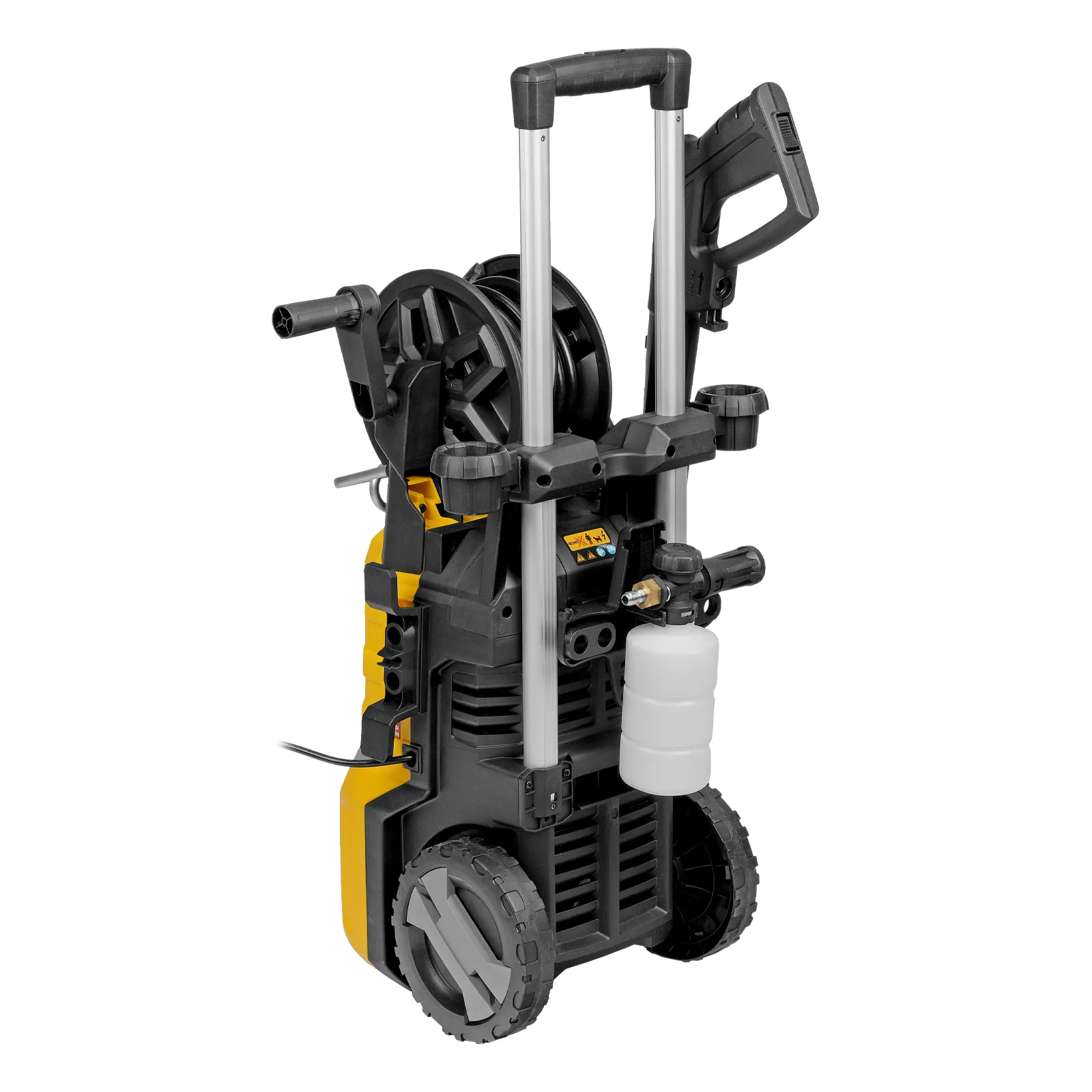 Моечная машина высокого давления R-180iD, 2000 Вт, 180 бар, 420 л/ч, асинх. двиг., бараб. DENZEL 58266