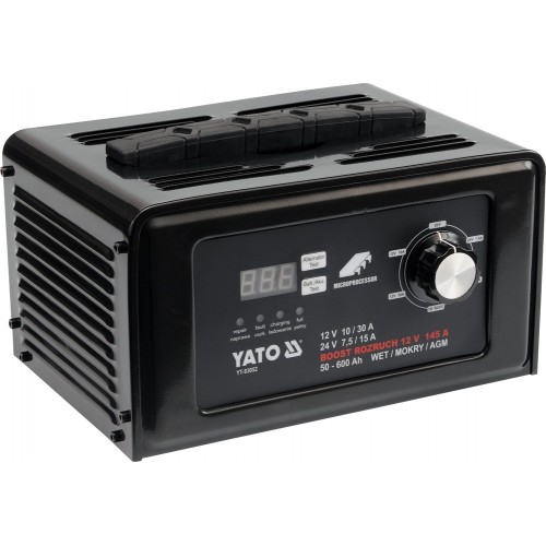 Зарядно-пусковое устройство (30A; 50-600Ah)  YATO YT-83052