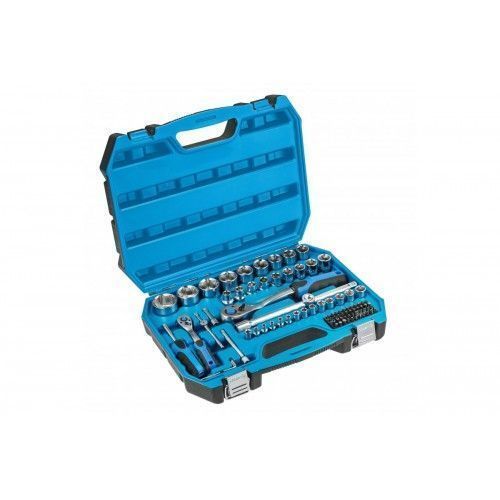 Набор инструмента 1/2", 1/4"  (89пр.) CrV HOEGERT HT1R424