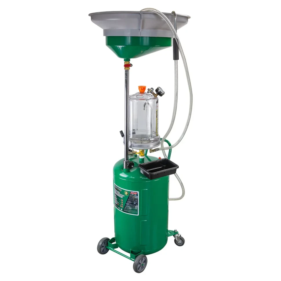 Установка пневматическая для удаления отработанного масла, 80л RockFORCE RF-TRG2093 MST