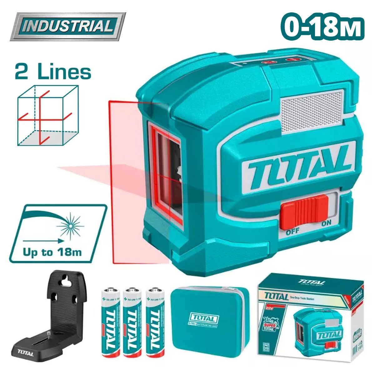 Уровень лазерный самовыравнивающийся  TOTAL TLL156503