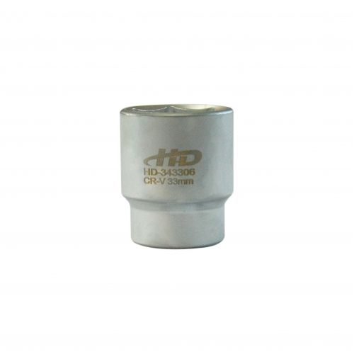 Головка торцевая 3/4" 6гр. 33мм L53мм CrV H-D HD-343306