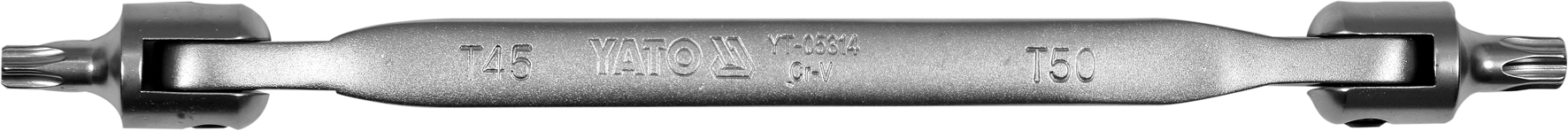 Ключ гаечный шарнирный Torx T45хT50  YATO YT-05314