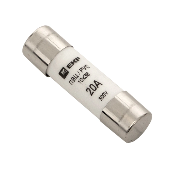 Плавкая вставка цилиндрическая ПВЦ (10х38) 20А PROxima  EKF pvc-10x38-20