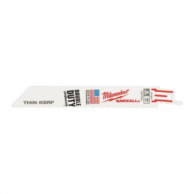 Пильное полотно Thin Kerf S922EF по металлу (5 шт / 150 мм) Milwaukee  48475184