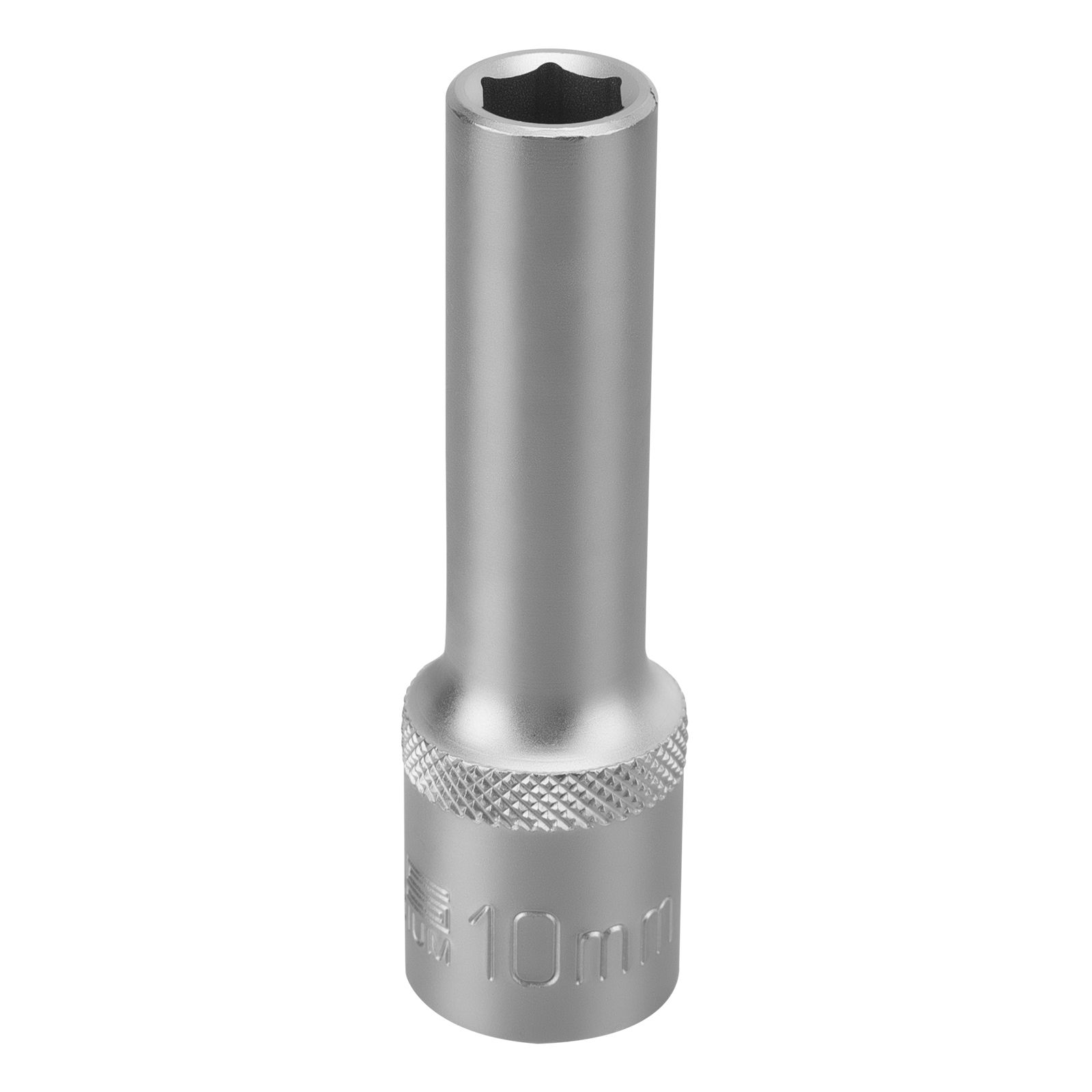 Головка торцевая удлиненная, 10 mm, 6-гранная, CrV, под квадрат 1/2", Stels 13839