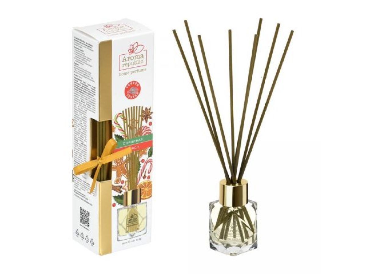 Ароматический диффузор в стеклянном флаконе "Christmas punch", 30 мл  ...AROMA REPUBLIC 93843