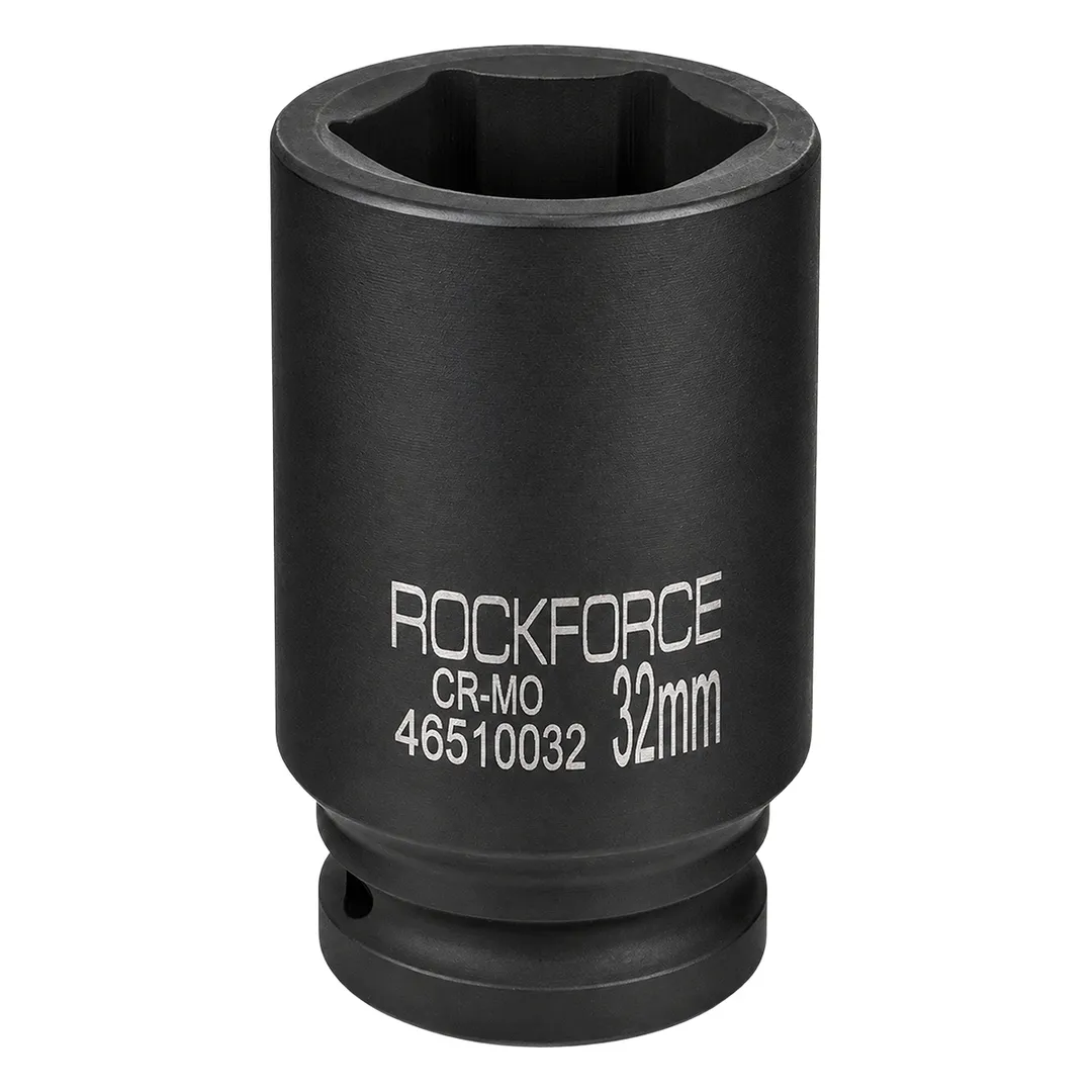 Головка ударная глубокая 3/4", 32мм 6гр. Rock FORCE RF-46510032