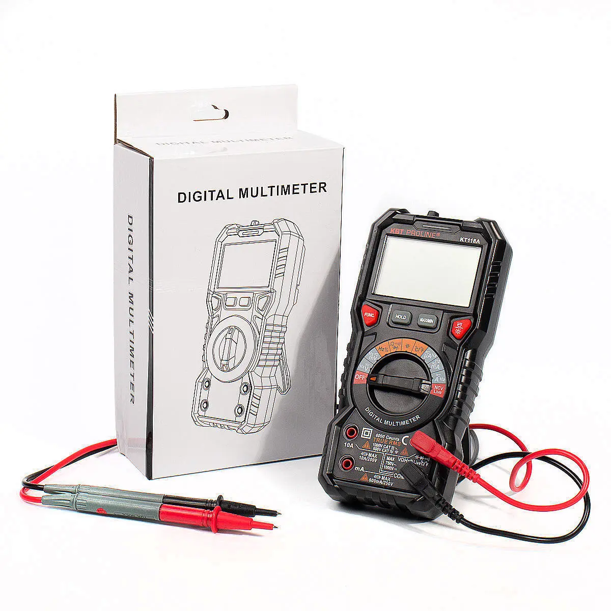 Мультиметр цифровой KT 118A серия PROLINE ()  КВТ 79126