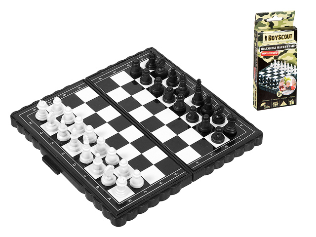 Шахматы магнитные "Мечта туриста", 11x1.6x14.8 см  BOYSCOUT 61466
