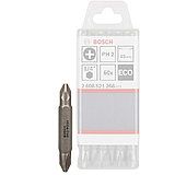 Бита ECO двухсторонняя PZ2/PZ1 45 мм (60 шт)  BOSCH 2.608.521.266